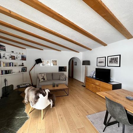 Chesa Suot Ovas Appartement Sils Maria Kamer foto