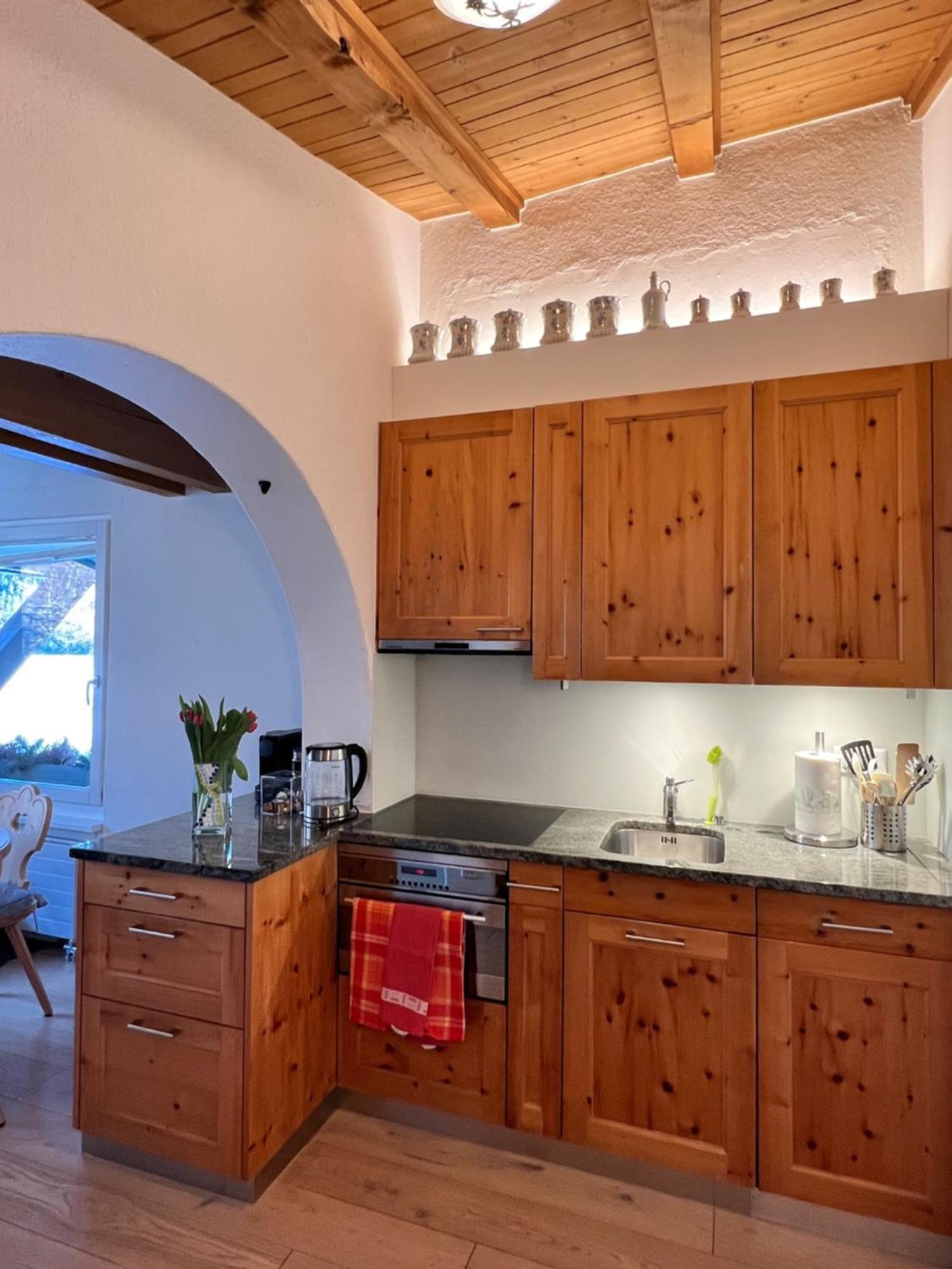 Chesa Suot Ovas Appartement Sils Maria Kamer foto