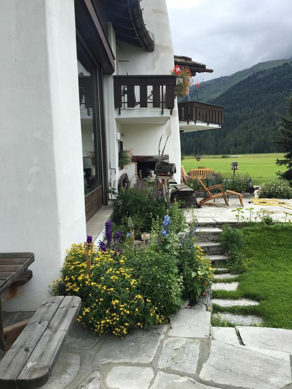 Chesa Suot Ovas Appartement Sils Maria Kamer foto